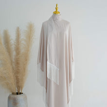 Load image into Gallery viewer, Beige Tassle Kaftan
