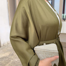 Load image into Gallery viewer, Olive Sheen Abaya
