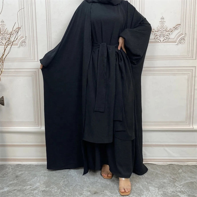 Black Meca Abaya