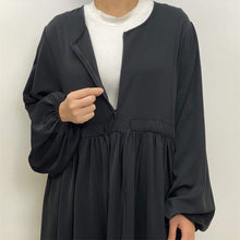 Load image into Gallery viewer, Navy Classic Mama Abaya
