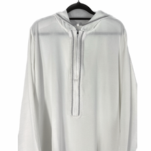 Load image into Gallery viewer, Mens Moroccan Hooded Thobe Off-White
