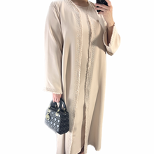 Load image into Gallery viewer, Beige Zana Abaya
