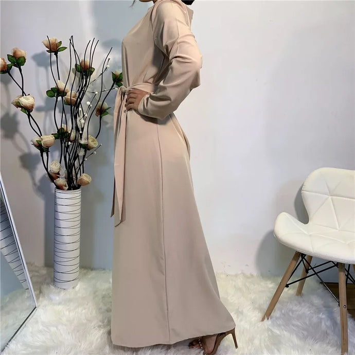 Beige Amaya Abaya