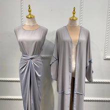 Load image into Gallery viewer, Greys 3pc Set Abaya
