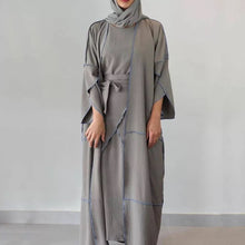 Load image into Gallery viewer, Greys 3pc Set Abaya
