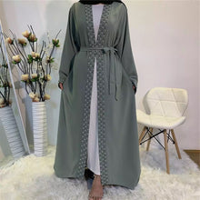 Load image into Gallery viewer, Sage Pearl Abaya
