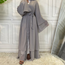 Load image into Gallery viewer, Grey Calla Abaya
