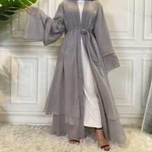 Load image into Gallery viewer, Grey Calla Abaya
