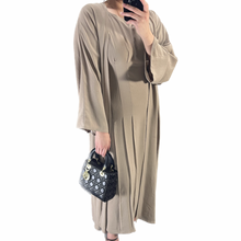 Load image into Gallery viewer, Beige Mina Abaya
