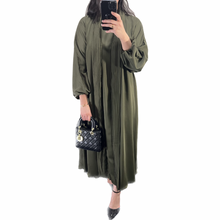 Load image into Gallery viewer, Olive Crepe Abaya
