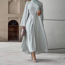 Load image into Gallery viewer, Mint Kira 3pc Abaya
