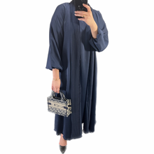 Load image into Gallery viewer, Navy Crepe Abaya
