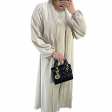 Load image into Gallery viewer, Beige Crepe Abaya
