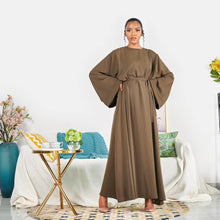 Load image into Gallery viewer, Classic Olive Abaya
