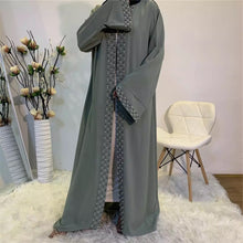 Load image into Gallery viewer, Sage Pearl Abaya
